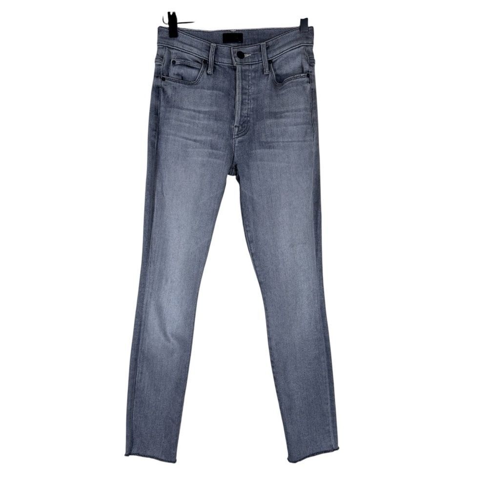 Mother Denim The Stunner Ankle Fray High Rise Chateau Secrets Size 25 Button Fly